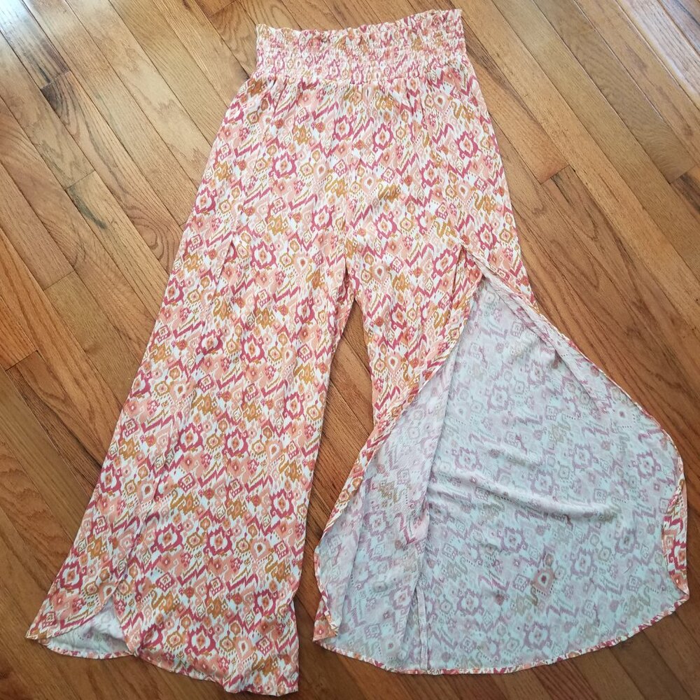 Colorful Planet boho pants XXL (Junior)
